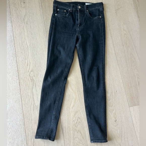 Rag & Bone Black Skinny Jeans - Picture 1 of 3